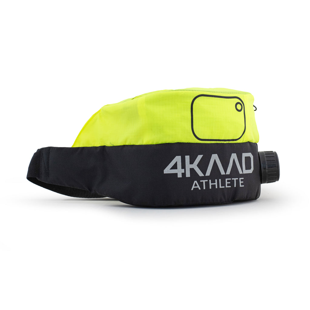 4KAAD Thermobelt LED sort og gul – detalj