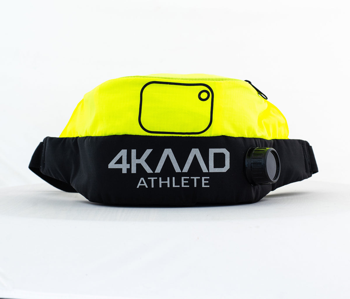 4KAAD Thermobelt LED sort og gul – i bruk