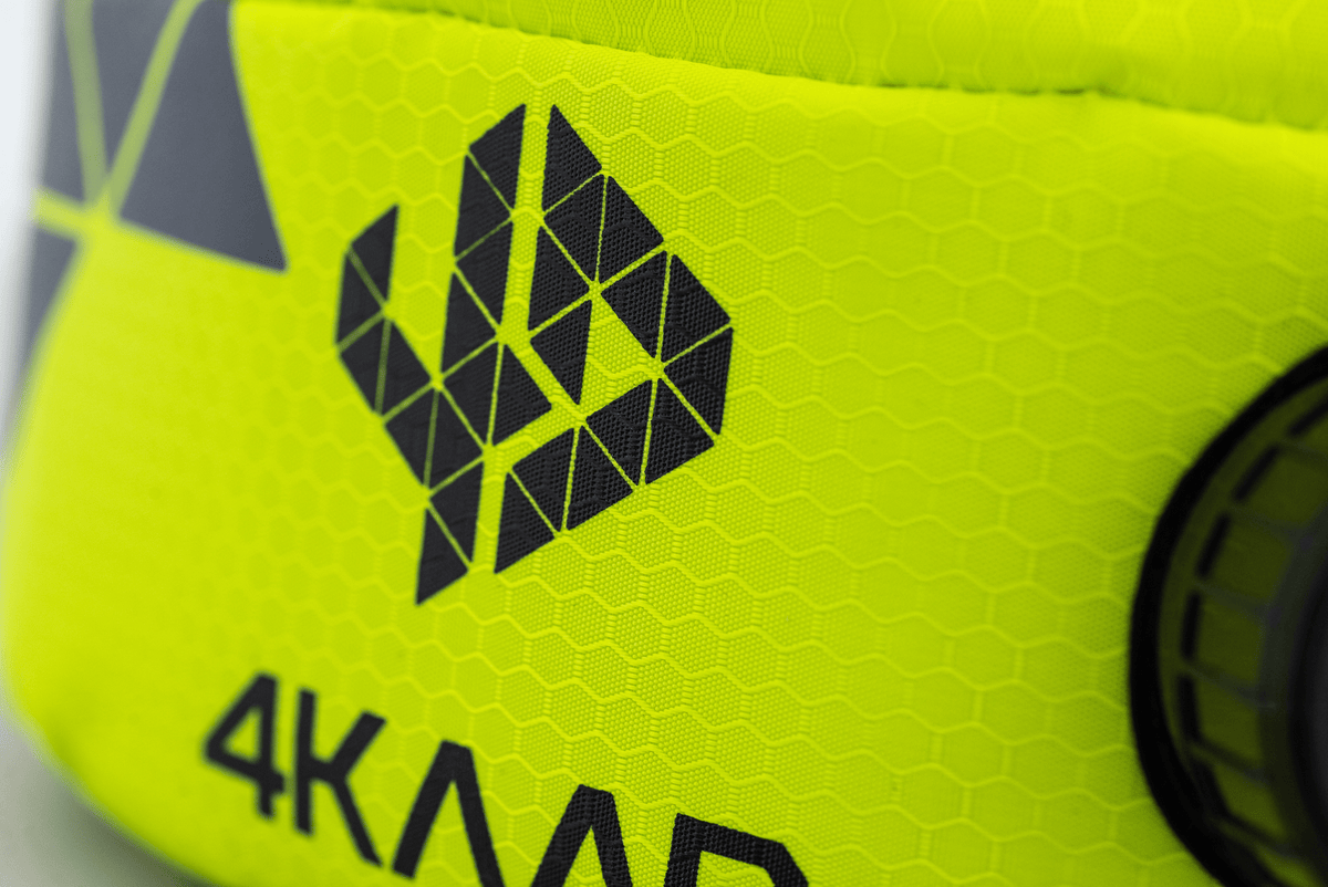4KAAD Thermobelt PRO - Gul, produktbilde 2