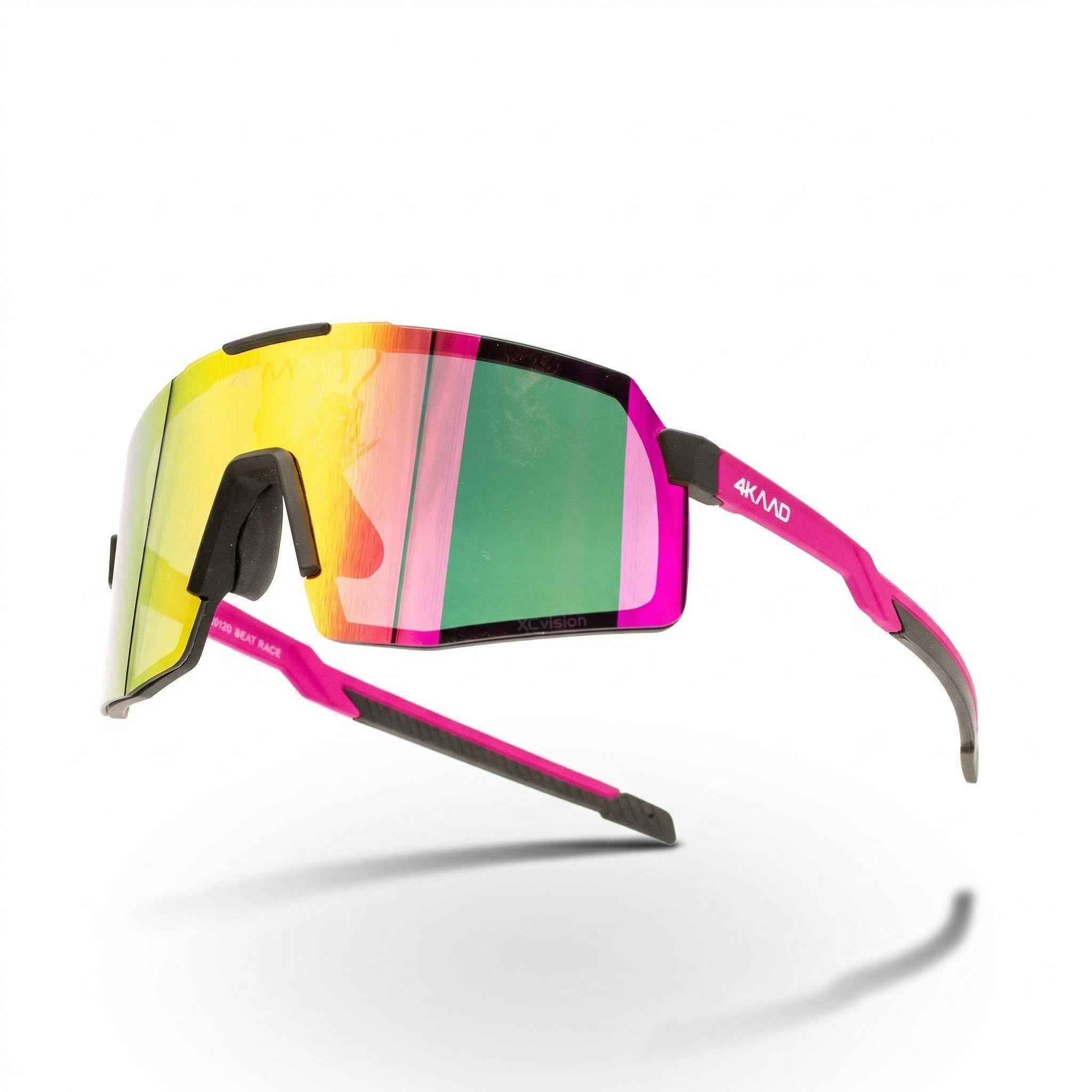 BEAT RACE rosa hvit sykkelbrille – produktbilde 2
