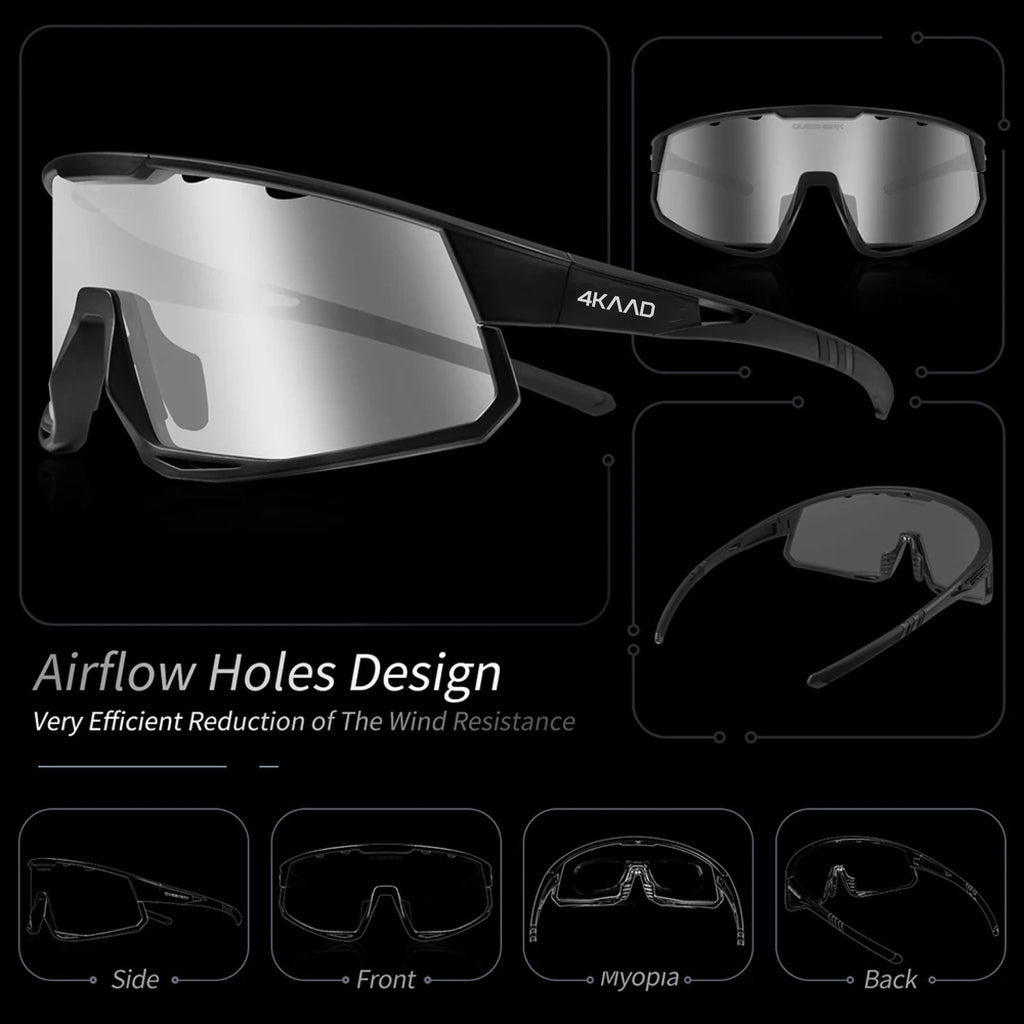 MIRADOR sportsbriller transparent matt – helbilde