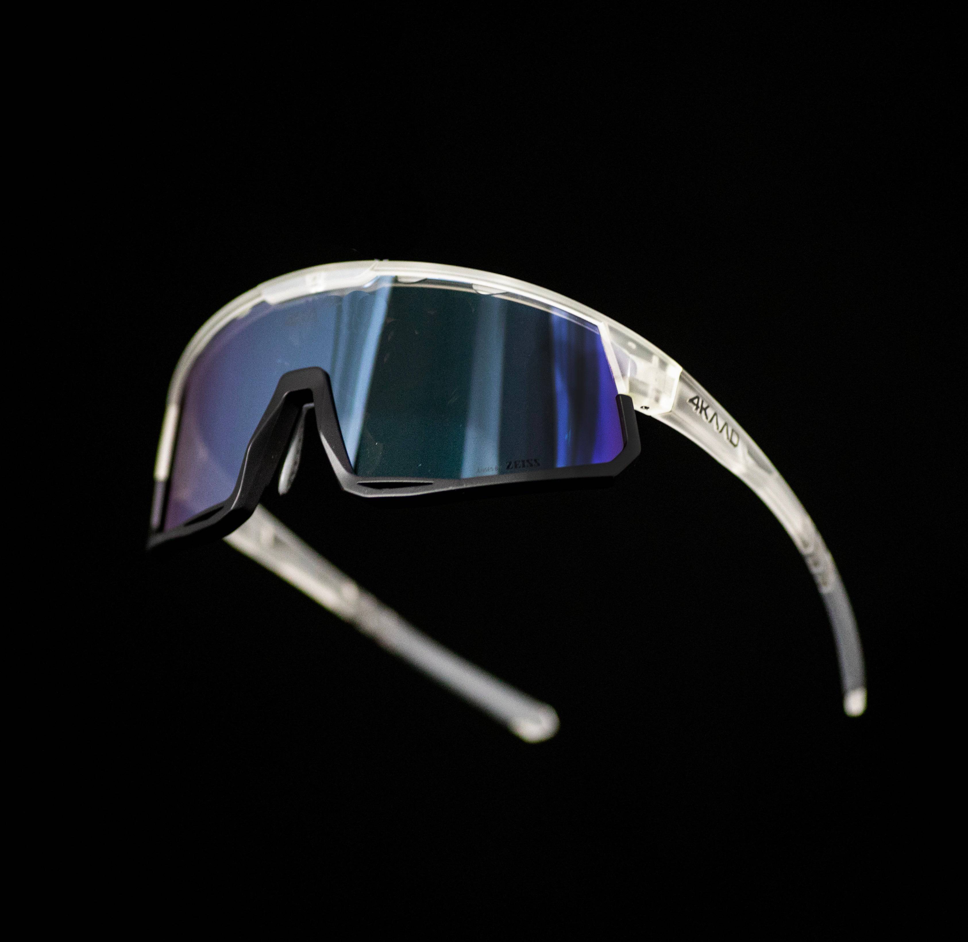 MIRADOR sportsbriller transparent matt – detalj