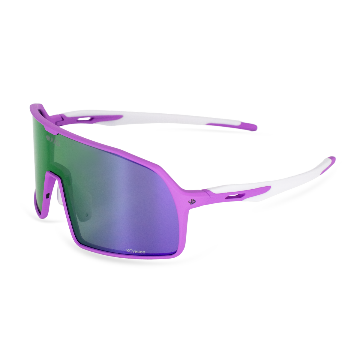 PULZA LIGHT sportsbriller, lilla speillinse
