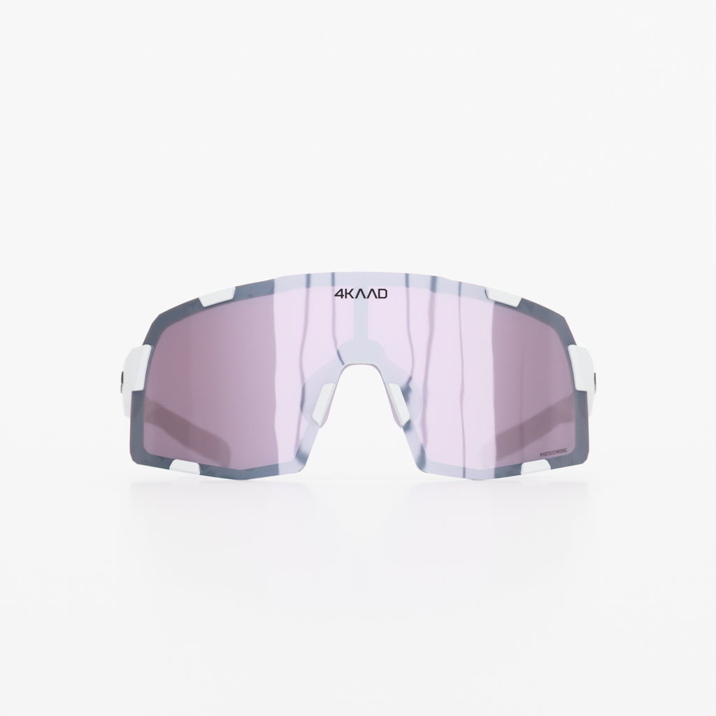 4KAAD AXENTO SPORT sportsbriller, hvit/rosa