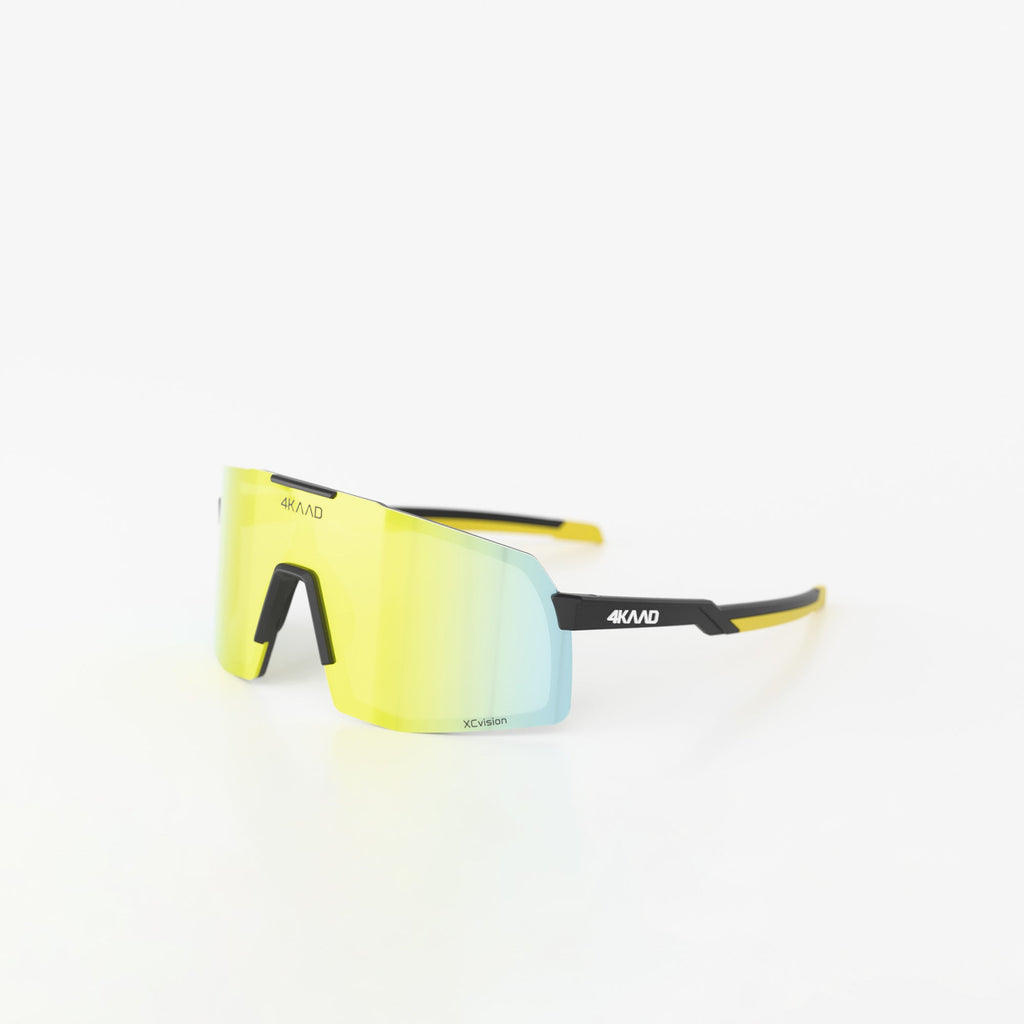 BEAT RACE solbriller svart gull speillinse – produktbilde 1