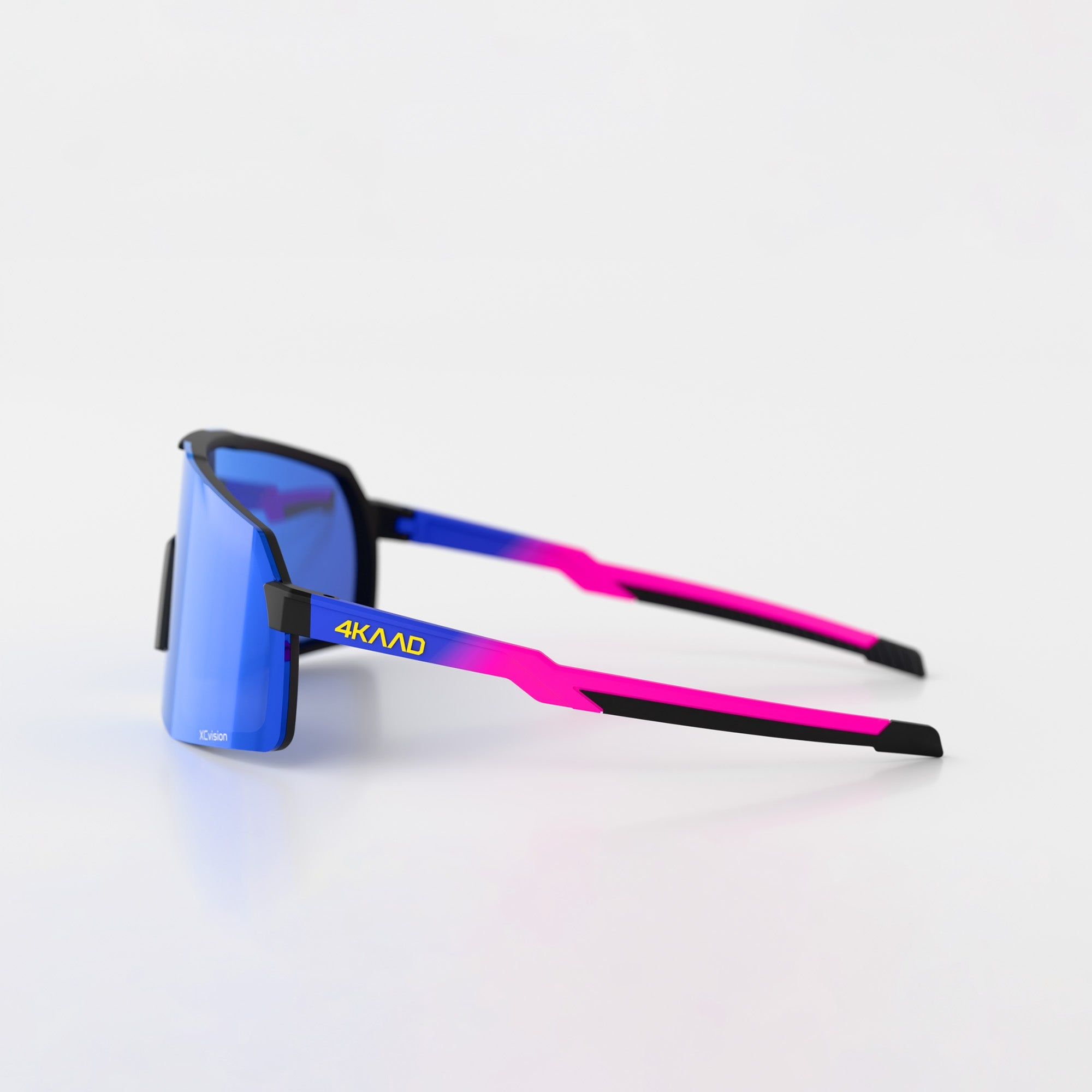 BEAT RACE solbriller blå rosa med blå speillinse – produktbilde 5